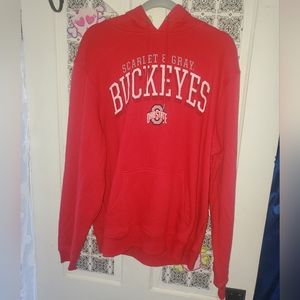 Nwt ohio state pull over hoodie (L)